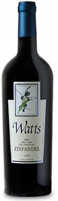 Watts Old Vine Iris Vineyard Zinfandel wine bottle image